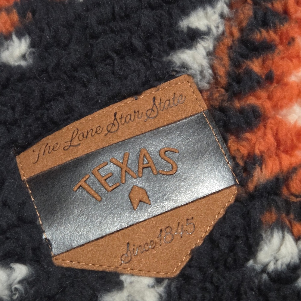 Home Free Texas Sherpa Fleece Pullover Size Large Aztec Geometric NWT - Picture 6 of 8